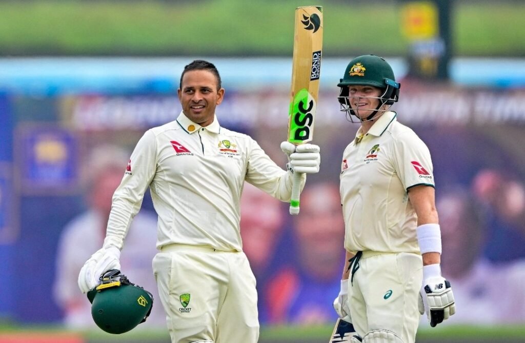 SL vs Aus, Usman Khawaja hits his maiden test double ton, usman khawaja hits double century