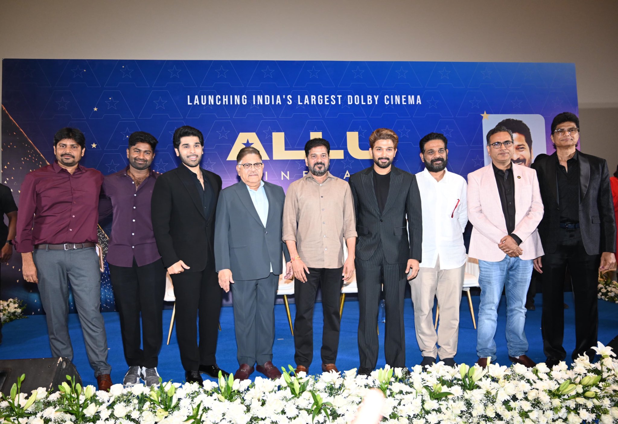 Allu cinemas launched in hyderabad, allu cinemas, allu arjun, cm revanth reddy, telugu news, latest movies, entertainment news, telugu entertainment news.