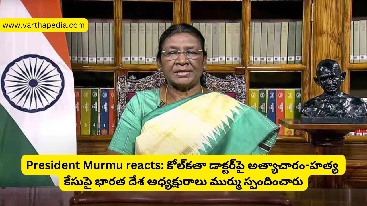 President Murmu reacts
