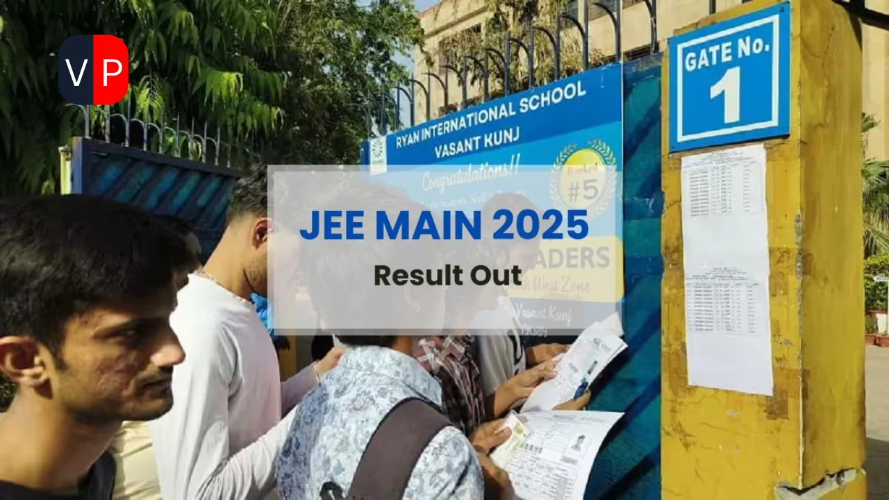 Jee Main result 2025