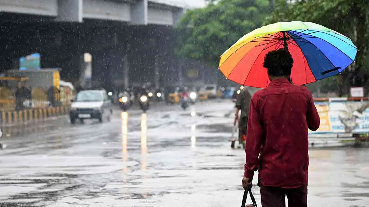 Hyderabad Rains, Rain alert in two telugu states