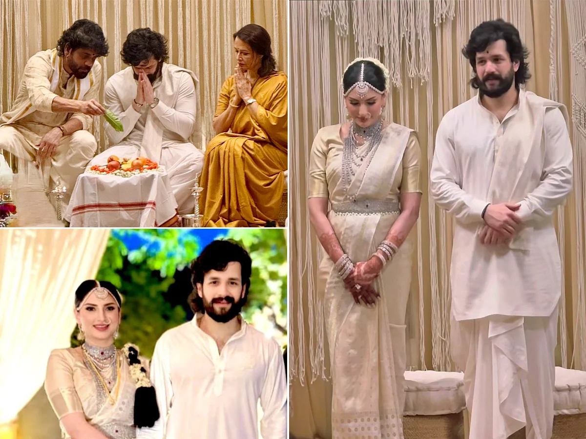 Akhil Akkineni and Zainab Ravdjee Wedding Pics _ (1)